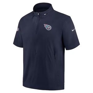 Nike Navy Blue Tennessee Titans Quarter-Zip Jacket